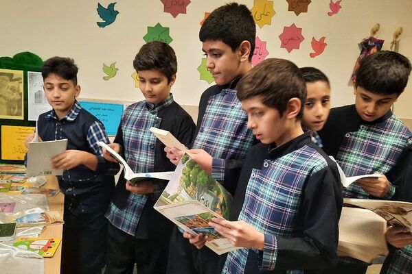 هفته کتاب و کتابخوانی در مدارس ناحیه دو شهرری 