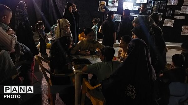 موکب بسیج دانشجویی دانشگاه فرهنگیان در صد و بیست و هشتمین شب 