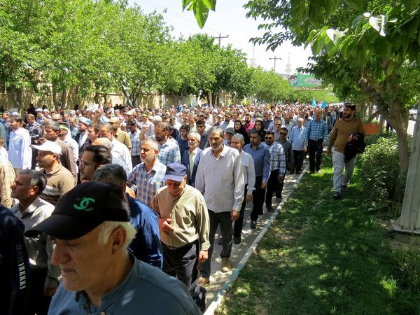 برگزاری راهپیمایی جمعه‌های خشم در بجنورد
