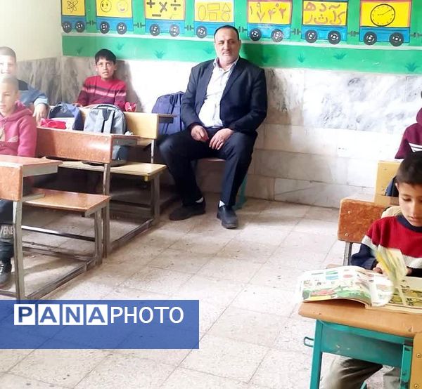 بازدیدهای نظارتی مدیر آموزش و پرورش کلات از مدارس روستایی