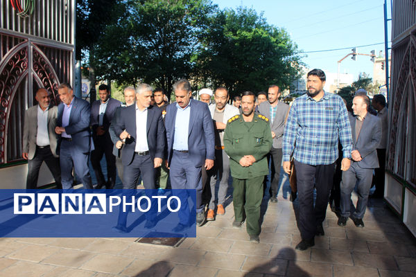 تجدید میثاق جودوکاران قم با شهدا