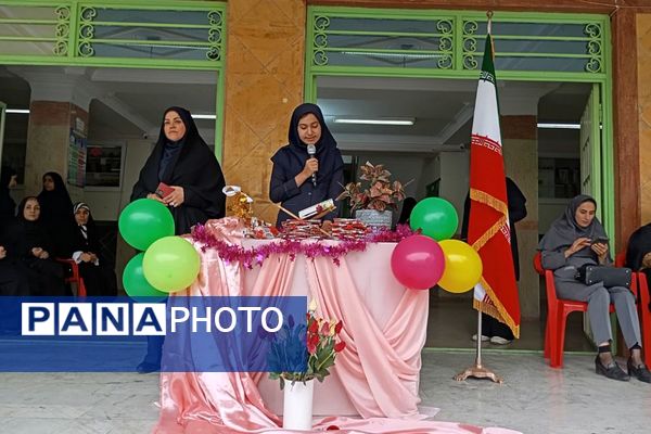 مراسم جشن ولادت حضرت معصومه (س) و روزدختر در دبیرستان حضرت ولیعصر (عج) ری یک