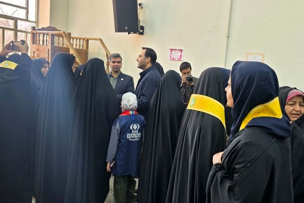 اختتامیه اعتکاف دانش‌آموزی رباط‌کریم با حضور مسئولان