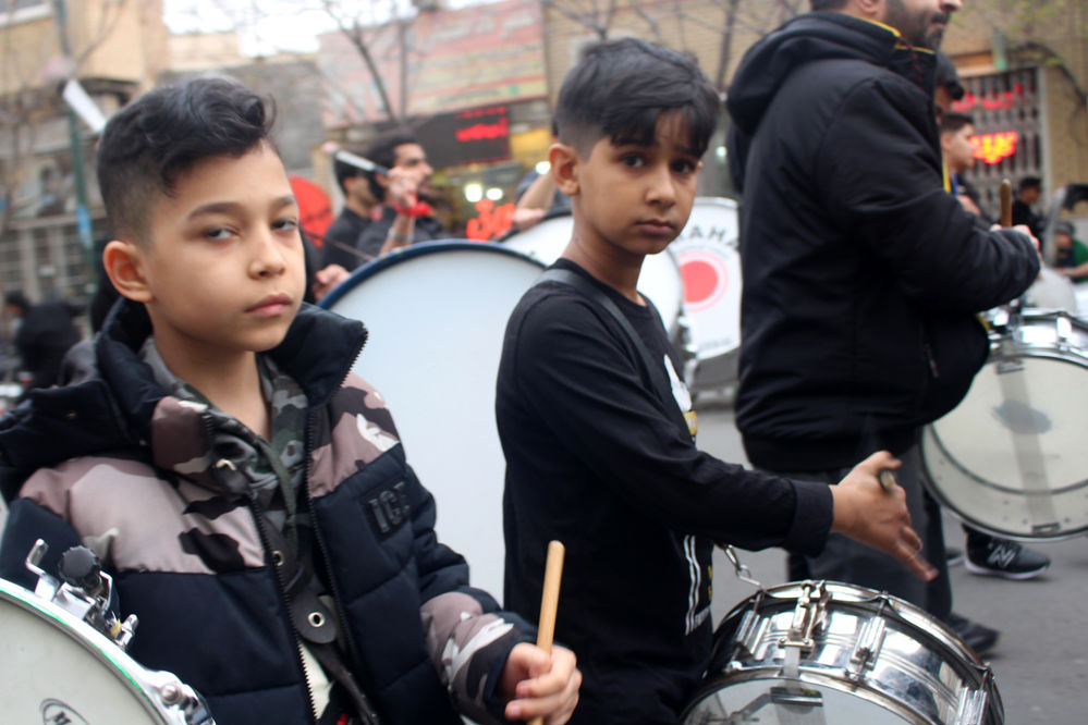 دسته عزاداری دانش‌آموزان دبیرستان هدایتی قم