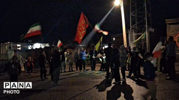 اجتماع مردمی کنجوران در یازدهمین روز سال ۱۴۰۵ 