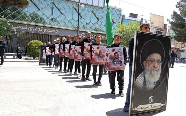 بزرگداشت سالگرد ارتحال امام خمینی (ره) در شهرستان نیشابور
