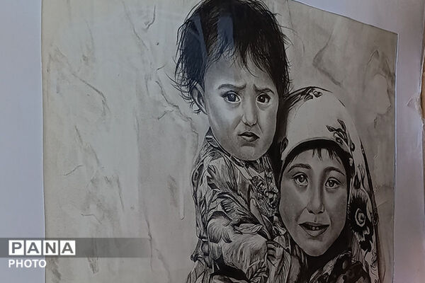 نمایشگاه آثار استانی جشنواره «امید فردا» دربجنورد