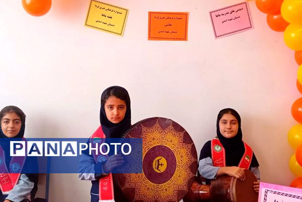 شکوه و زیبایی ویژه‌برنامه‌های هفته فرهنگ و هنر در مدارس رباط‌کریم