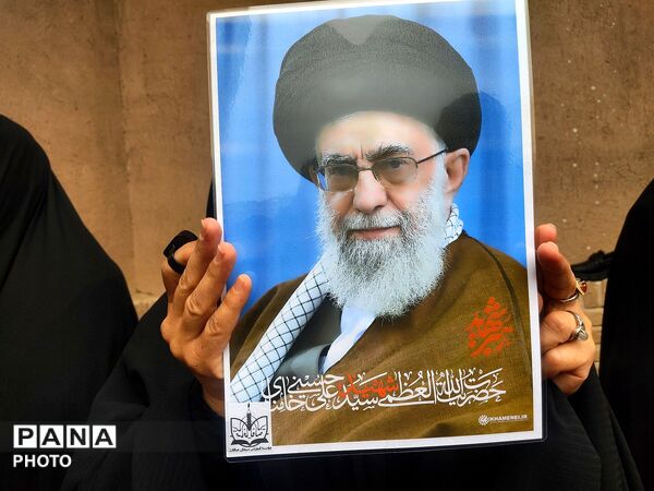 عزاداری شهادت رهبر انقلاب ویژه دانش آموزان کاشمری