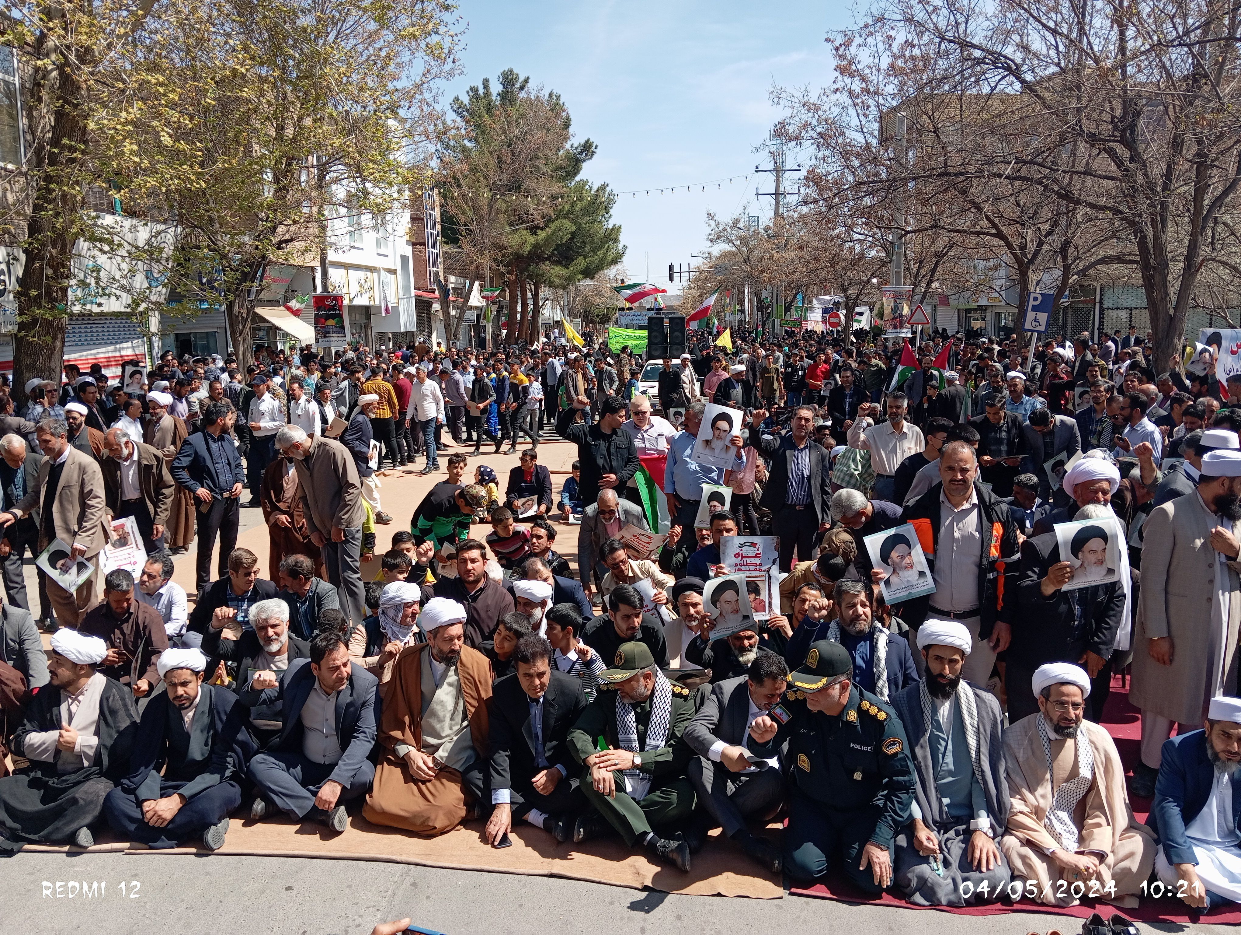 حضور پرشکوه مردم باخرز در راهپیمایی روز قدس