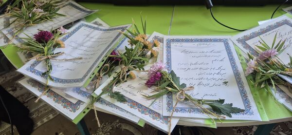 جشن مدرسه حضرت علی (ع) و کانون لقمان برای دانش‌آموزان با نیازهای ویژه کاشمر