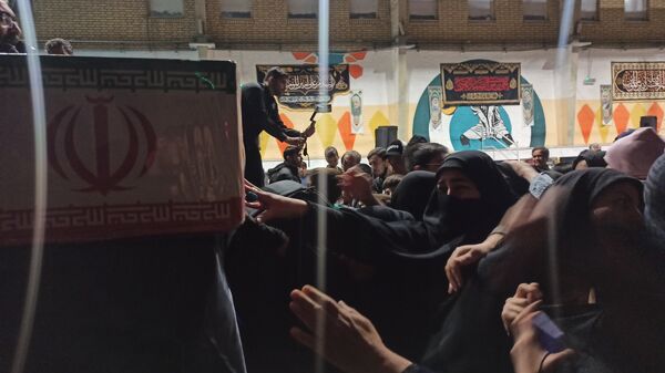 اجتماع عظیم فاطمیون در سالن شهدای شهرداری مشهد مقدس 