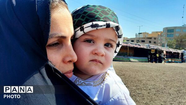 خونِ کوچک، فریادِ بزرگ؛ مراسم شیرخوارگان حسینی در ملارد