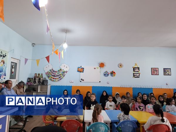 جشن غنچه‌ها برای نوآموزان پیش دبستانی شهرستان هلیلان