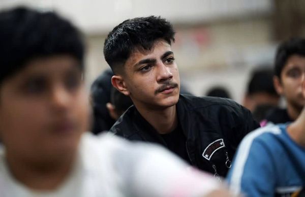 اعتکاف دانش‌آموزان در گلستان