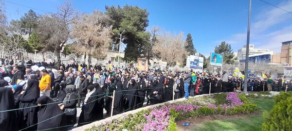 راهپیمایی روز جهانی قدس شهرستان نیشابور 