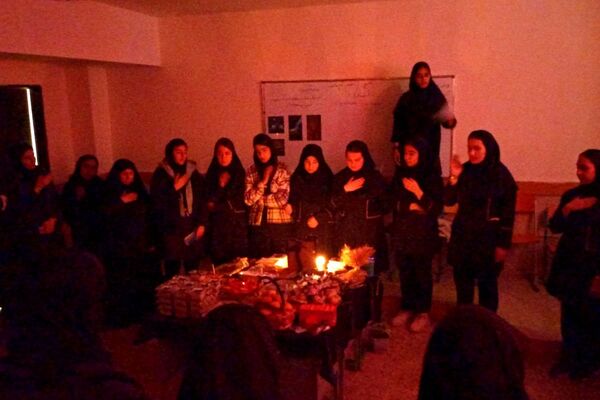 فاطمیه ای کوچک اما از در عشق