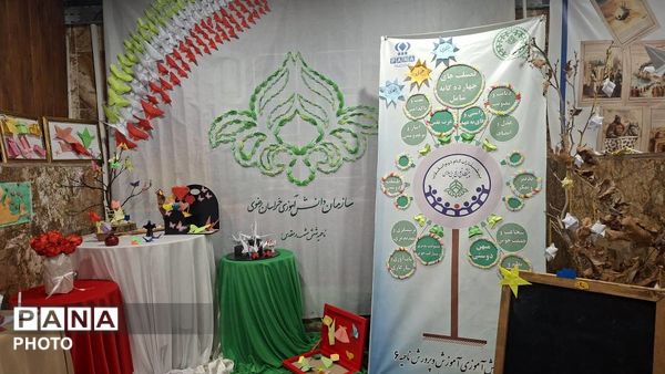 آیین افتتاحیه پاتوق نوجوانانه برمدار ایران سازمان دانش آموزی خراسان رضوی