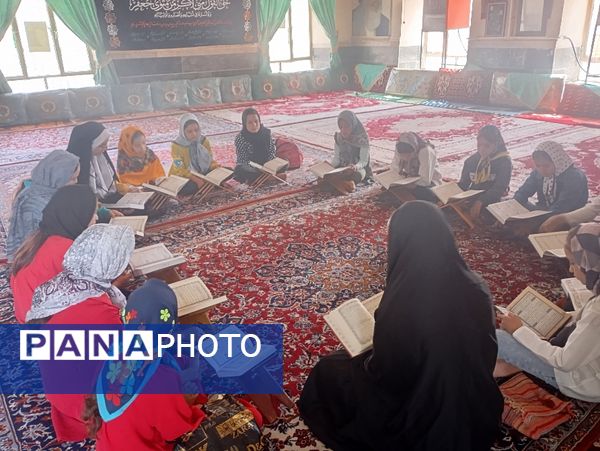 برگزاری کلاس تابستانی قرآن در روستای گزکوه