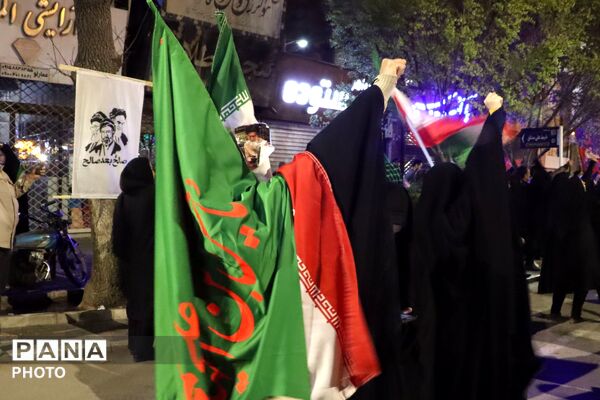 اجتماع باشکوه مردم شهرستان نیشابور 