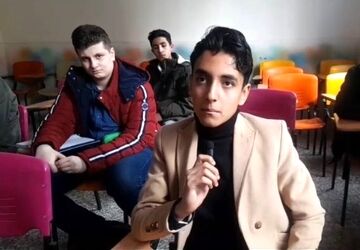 تمرین مشارکت انتخابات هیات رئیسه مجمع پسران در کانون نور ناحیه 1 کرج