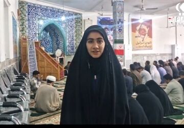مردم ولایت‌مدار هامون تجمع کردند 