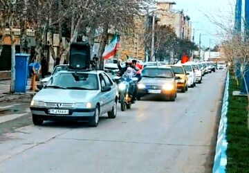 کاروان خودرویی مردم الشتر 