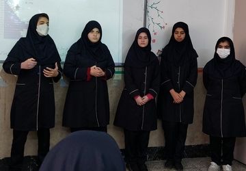 بیان تجربیات دانش‌آموزان دبیرستان فرزانگان حضرت زینب (س) ناحیه دو شهرری از اردوی راهیان پیشرفت 