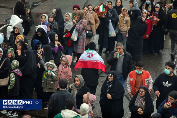 جشن خیابانی نیمه شعبان در تهران