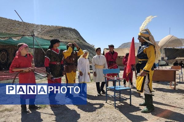 مراسم روز اربعین حسینی و تعزیه‌خوانی در شهر بار 