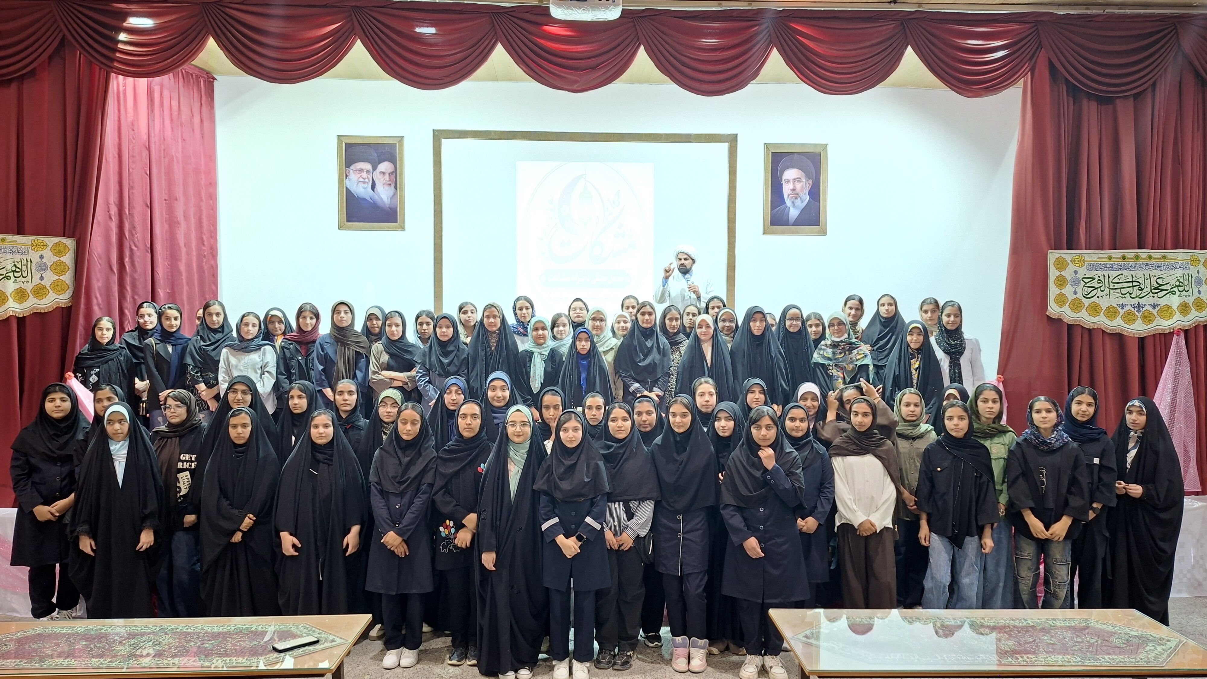 افتتاحیه محفل هفتگی دخترانه مشکات در شهرستان فریدن
