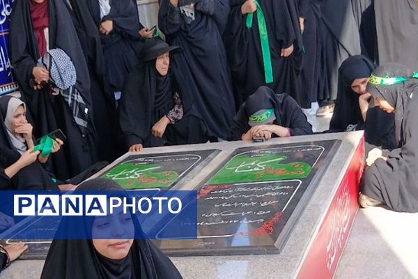 پای بر خاک داغ شلمچه؛ دل‌ها در گرو یاد شهدا