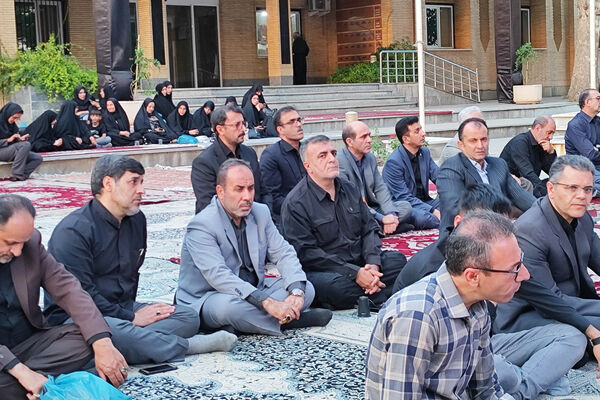 مراسم سوگواری روز هفتم محرم در استانداری کردستان