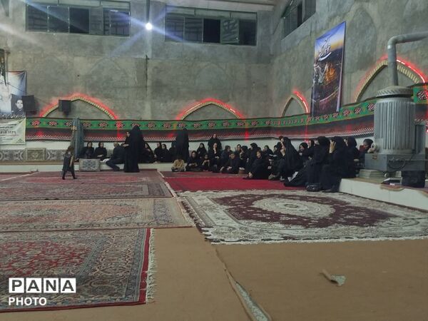 سوگواری عزاداران حسینی در نیر