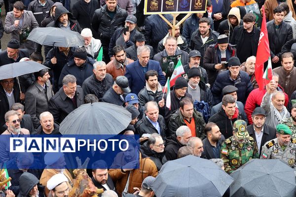راهپیمایی 22 بهمن در آذربایجان غربی