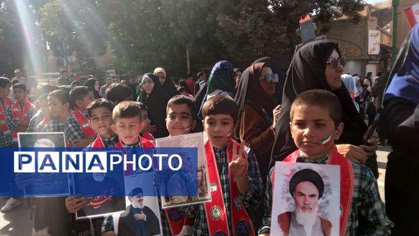 راهپیمایی ۱۳ آبان در خراسان رضوی