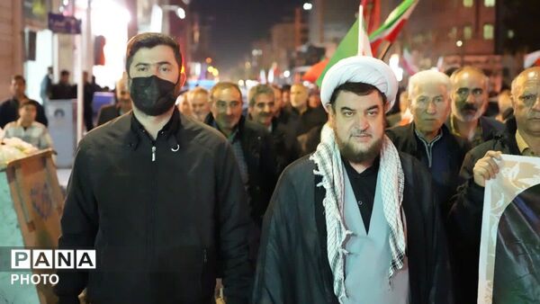 بیست و چهارمین شب خروش مردم کمال‌شهر در سوگ شهادت امام خامنه‌ای و اعلام بیعت با رهبری