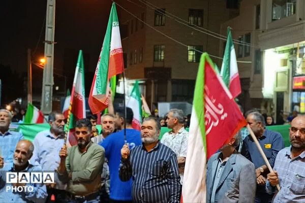 موج‌ صد و هفتاد و هفتمین حضور پرشور مردم غیور صباشهر در تجمعات مردمی