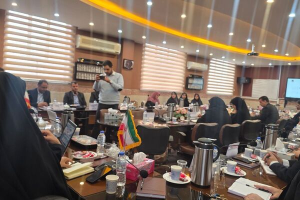 نشست هم‌اندیشی معاونین آموزش متوسطه در اداره رباط‌کریم