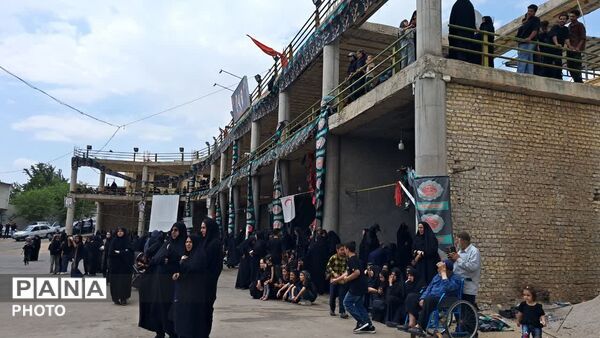 عزاداری مردم نیر در سوگ شهادت امام رضا (ع)