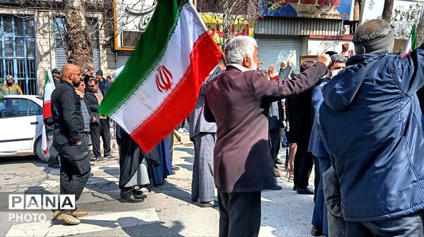 راهپیمایی خشم و نصر مردم نیشابور 