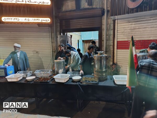 گذری بر مواکب حسینیه امام خمینی(ره) نیشابور