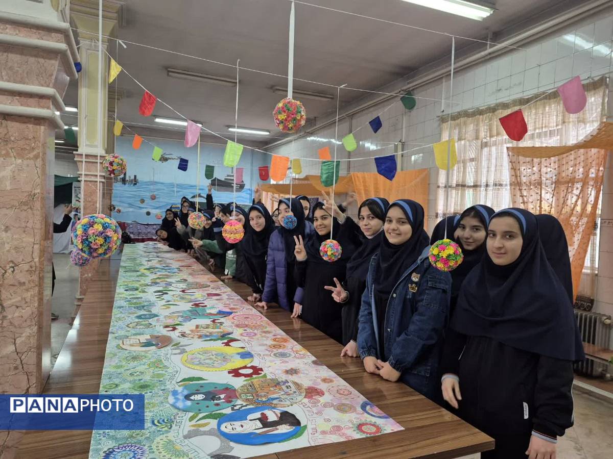 هفته ماها، فرصتی برای درخشش استعدادهای هنری دانش‌آموزان دبیرستان شهید همت