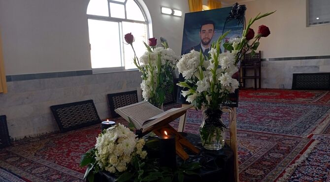 یاد بود شهید محمد بازگیری مقدم در گرگان