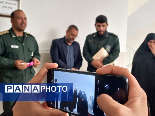 افتتاح اتاق بسیج دبیرستان شهدای اقتدار شهرستان ملارد