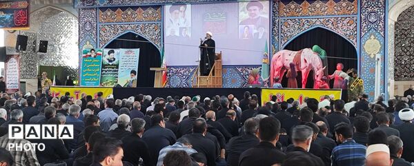 نماز عبادی سیاسی جمعه در شهرستان کاشمر 