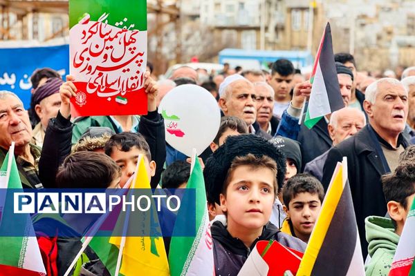 راهپیمایی گسترده ۲۲ بهمن اورامانات