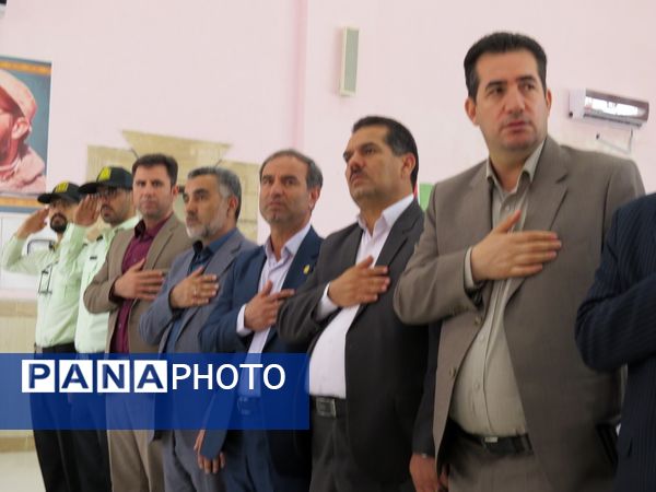 برگزاری اردوی تمشک پسران در اردوگاه شهید چمران بجنورد 