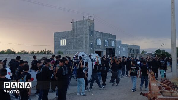 عاشورای حسینی در روستای چری