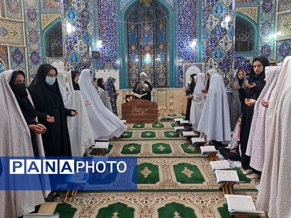 برپایی مراسم جز خوانی در مسجد امام علی (ع)